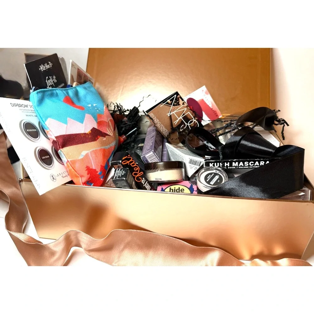 High End Cosmetics Mixed Lot Prestige Beauty Curated Gift Box Bundle MILK Makeup
